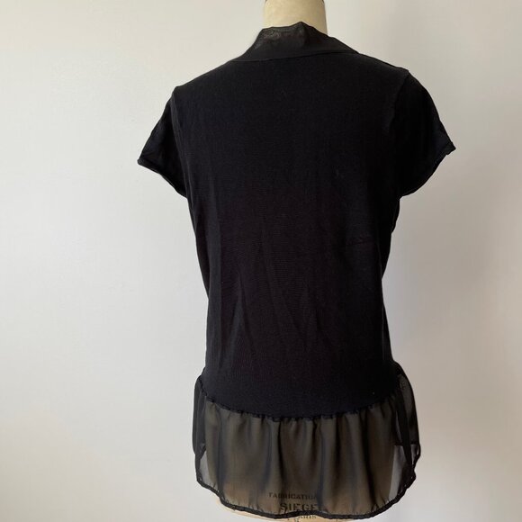 Icone Silk Blend Lavallière Top - Picture 4 of 8